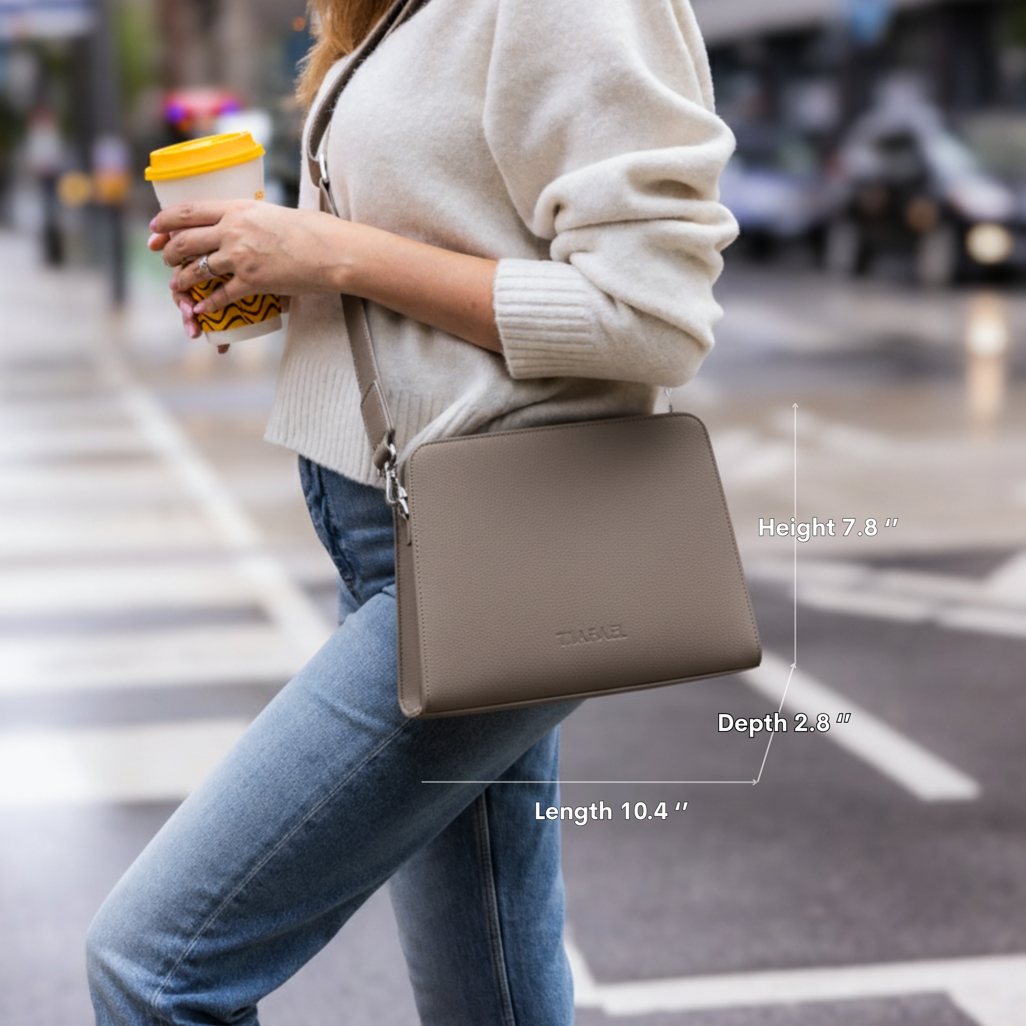 La Trotteuse Crossbody Bag - Anti-theft (NEW)