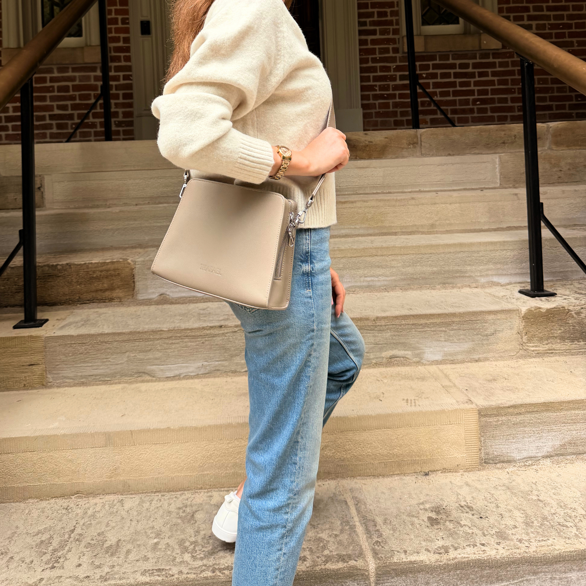 La Trotteuse Crossbody Travel Bag- Anti-theft, Sleek (Coming Soon)