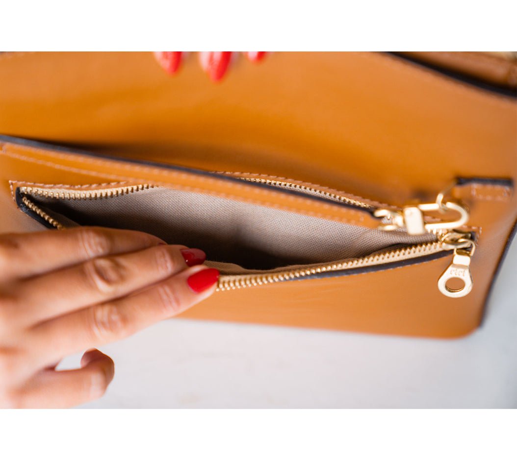 Thafael Crossbody Travel Bag – Anti - Theft, Sleek, Vegan Cactus Leather (Limited Edition) - Thafael