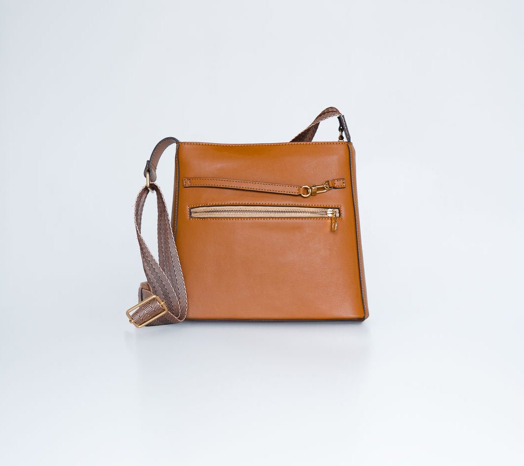 Thafael Crossbody Travel Bag – Anti - Theft, Sleek, Vegan Cactus Leather (Limited Edition) - Thafael