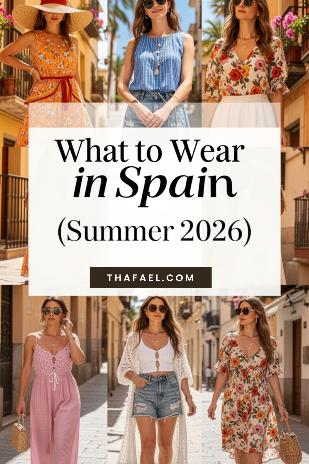 What to Wear in Spain in Summer 2026 (Stylish Spain Outfit Ideas for Women)