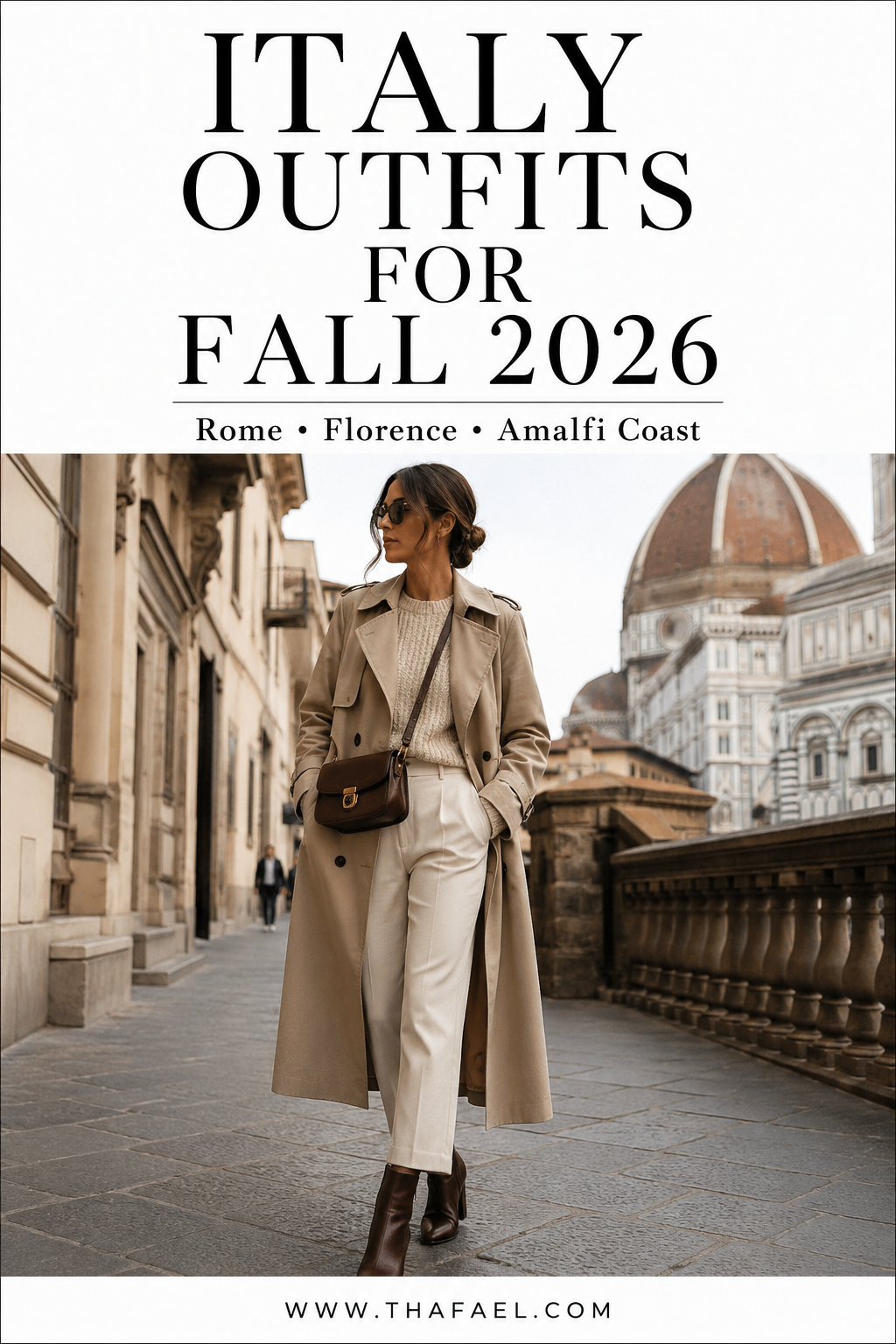 What to Wear in Italy in Fall 2026 (Rome, Florence and the Amalfi Coast)