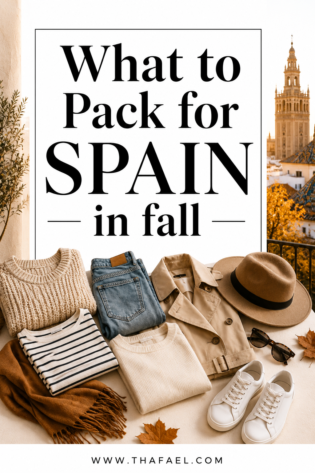 What to Pack for Spain in Fall 2026 (Stylish and Practical Guide for Women)