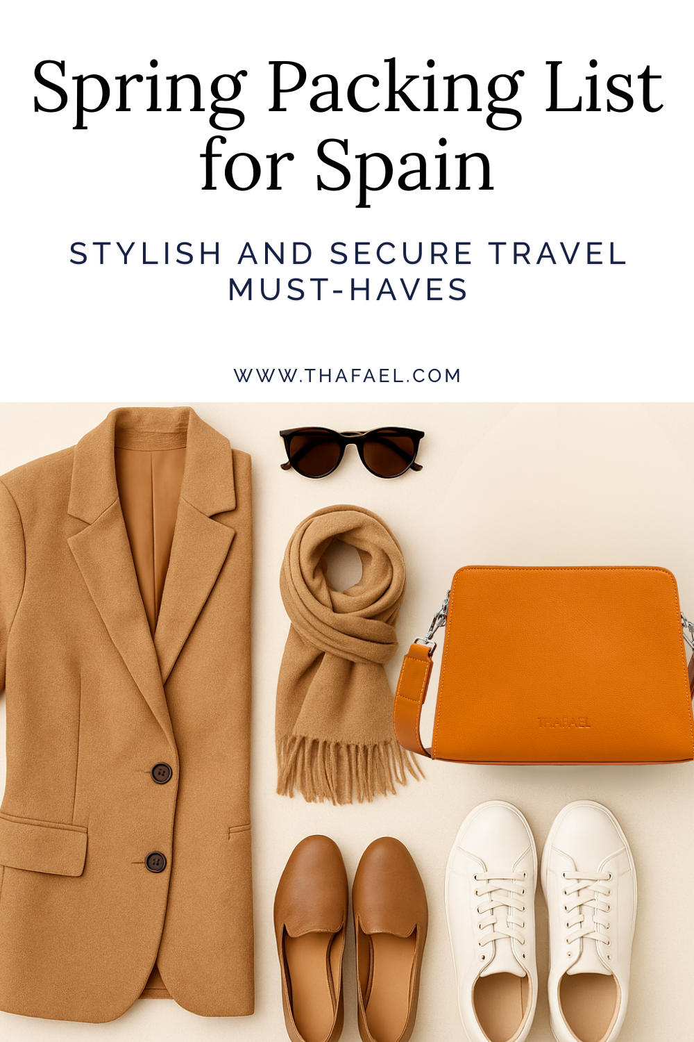 What to Pack for a Spring Trip to Spain: Stylish and Secure Travel Essentials